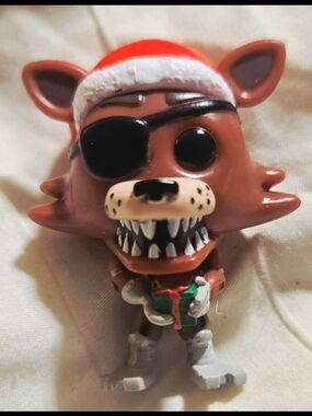 Ultra Rare Funko Five Nights At Freddys Advent Calendar Santa Foxy Vinyl Figure